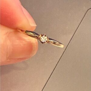 14k yellow gold ring estate